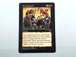 MTG - TEMPEST (BB/'97) - LIVING DEATH - LEBENDE TOTE / RARE / NEVER PLAYED / NM - Image 1