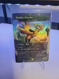 Paradise Chocobo - Birds of Paradise (Borderless) Commander: Final Fantasy Foil - Image 2