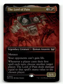 The Lord of Pain (Borderless) 3 Foil M Commander: Duskmourn: House of Horror - Image 1