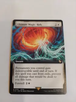 Ultimate Magic: Holy (Extended Art) Commander: Final Fantasy Regular - Image 1