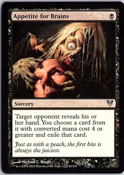 Appetite for Brains U Avacyn Restored 84 LP MTG - Image 1