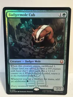 Badgermole Cub (Foil) - Avatar: The Last Airbender 0167 MTG - Image 1