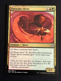 1x Firewake Sliver (252) Time Spiral Remastered LP MTG Magic x1 MKE - Image 1