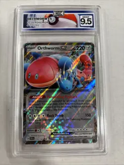 2024 Pokemon Orthworm Ex #110 HGC 9.5 (sb4) - Image 1