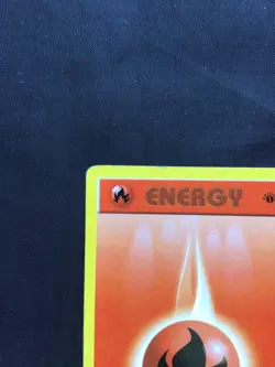 Pokemon Cards: Base Set 1st Edition Common: Fire Energy 98/102 - Image 2