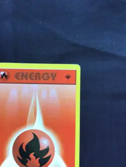 Pokemon Cards: Base Set 1st Edition Common: Fire Energy 98/102 - Image 3