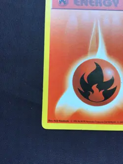 Pokemon Cards: Base Set 1st Edition Common: Fire Energy 98/102 - Image 5