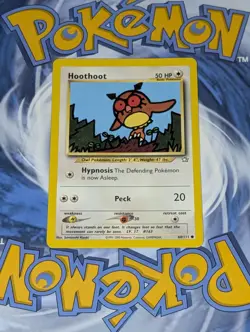 Hoothoot 60/111 & Natu 67/111 Neo Genesis Unlimited Pokemon Tcg LP - Image 3