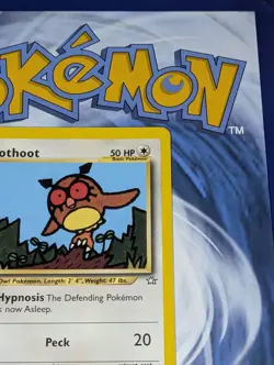 Hoothoot 60/111 & Natu 67/111 Neo Genesis Unlimited Pokemon Tcg LP - Image 4