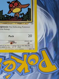 Hoothoot 60/111 & Natu 67/111 Neo Genesis Unlimited Pokemon Tcg LP - Image 5