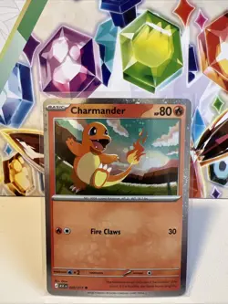 Charmander 020/217 Common Cosmos Holo Foil Promo Pokemon TCG Ascended Heroes NM - Image 1