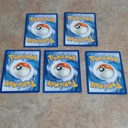 Pokemon TCG 5 Card Lot - Holo - Dragonite, Giratina, Xerneas, Garchomp, Tentaco… - Image 2