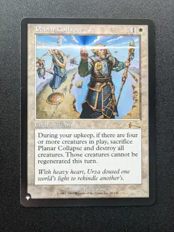 PLANAR COLLAPSE MTG The List (Urza's Legacy) - Image 1