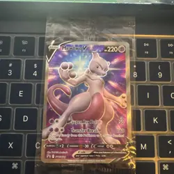 Pokemon TCG Mewtwo v SWSH229 Black Star Promo Foil ETB, Sealed, NM/M Condition - Image 1