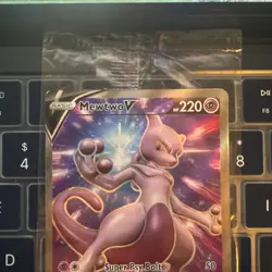 Pokemon TCG Mewtwo v SWSH229 Black Star Promo Foil ETB, Sealed, NM/M Condition - Image 3