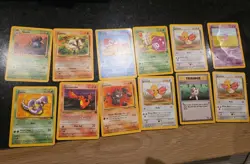 Vintage base set 1 fossil jungle and rocket pokemon tgc cards lot bundle x27 - Image 2
