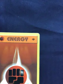 Pokemon Cards: Base Set 1st Edition Common: Fighting Energy 97/102 - Image 3