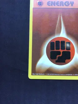 Pokemon Cards: Base Set 1st Edition Common: Fighting Energy 97/102 - Image 5