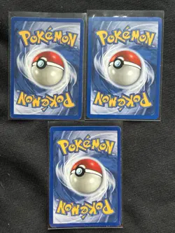Pokemon Base Set Mewtwo x2 Lot + Fossil Lapras Holo - Image 5