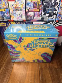 Pokemon TCG Mega Evolution Ascended Heroes ETB Elite Trainer Box Factory Sealed - Image 1