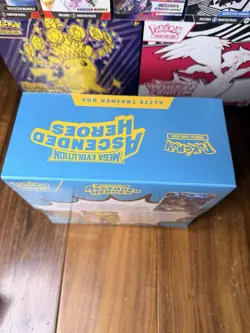 Pokemon TCG Mega Evolution Ascended Heroes ETB Elite Trainer Box Factory Sealed - Image 3