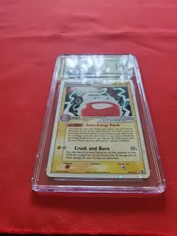 Pokemon: Electrode ex #107/112 Cosmos Holo EX Fire Red Leaf Green 2004 - CGC 10 - Image 3