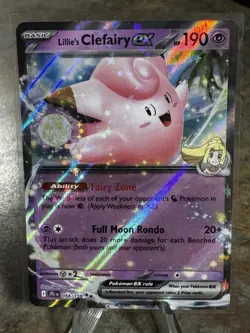 Lillie's Clefairy EX 56/159 Journey Together Pokemon TCG - Image 1
