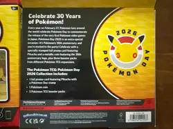 Lot 2 - Pokemon TCG Pokemon Day 2026 Collection Box Brand New & Factory Sealed - Image 3