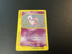 Pokemon Mew 019/165 Expedition Base Set Holo Rare 2002 Pokemon TCG - Image 2