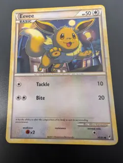 Pokemon 2011 Call of Legends 56/95 Eevee - Image 4