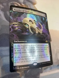 Ripples of Undeath, 0455 (Extended Art Foil) - MTG Modern Horizons 3 (MH3) NM - Image 3