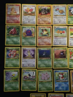 Pokemon TCG Fossil Jungle Lot Of 26 Carss (MP to LP) - Image 1