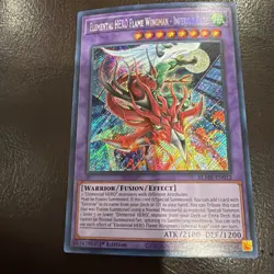 (AY) Yugioh Elemental HERO Flame Wingman - Infernal Rage BLMR-EN012 1st Ed VLP - Image 1