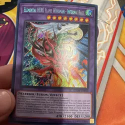 (AY) Yugioh Elemental HERO Flame Wingman - Infernal Rage BLMR-EN012 1st Ed VLP - Image 4