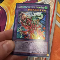 (AY) Yugioh Elemental HERO Flame Wingman - Infernal Rage BLMR-EN012 1st Ed VLP - Image 5