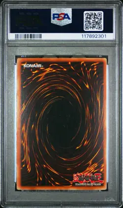 2004 Yu-Gi-Oh! Command Knight CT1 Limited Edition Secret Rare PSA 9 - Image 2