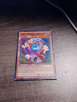 Toon Masked Sorcerer Super Rare Astral Pack 8 AP08-EN006 Nm - Image 1