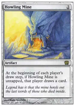1x Howling Mine Moderate Play MTG Magic - Kid Icarus - - Image 1