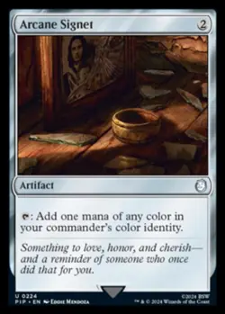 4x Arcane Signet x4 - Universes Beyond: Fallout (PIP) - Image 1