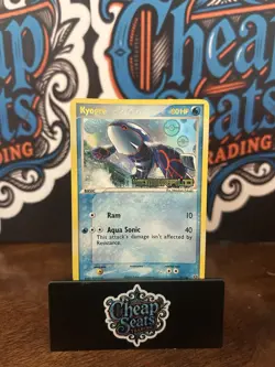 2005 Pokemon EX Emerald Kyogre Holo Rare 6/106 - Image 1