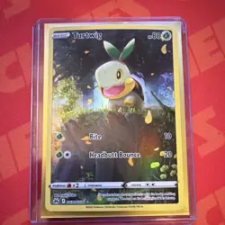 Pokemon Turtwig Ultra Rare Full Art Crown Zenith GG31/GG70 Holo 80 HP - Image 1