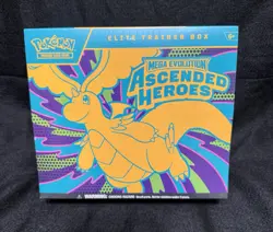 Pokemon Mega Evolution Ascended Hero’s ETB Elite Trainer Box Sealed In Hand - Image 1