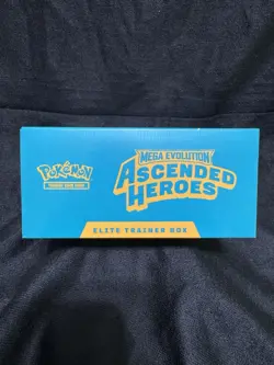 Pokemon Mega Evolution Ascended Hero’s ETB Elite Trainer Box Sealed In Hand - Image 3