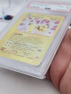 Ampharos Holo 2/165 PSA 8 Pokemon Expedition 2002 Base Set Foil *CCGHouse* - Image 3