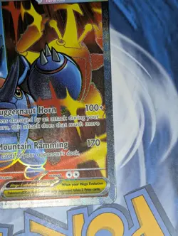 Mega Heracross Ex 108/094 Ultra Rare Holo Phantasmal Flames Pokemon Tcg Nm Mt - Image 4