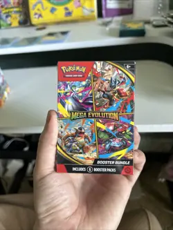 Pokemon TCG: Mega Evolution MEG Booster Bundle Sealed In Hand - Image 1
