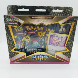 Pokemon Shining Fates TCG Mad Pin Party Bunnelby Box Factory Sealed - Image 1