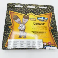 Pokemon Shining Fates TCG Mad Pin Party Bunnelby Box Factory Sealed - Image 3