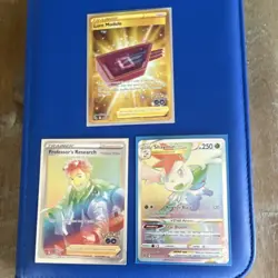 Pokemon TCG Pokemon GO Holo Lot - Shaymin VSTAR, Professor's Research, Lure Mod… - Image 1