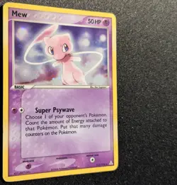 Pokemon EX HOLON PHANTOMS - #111/110 Mew - Secret Rare Holo - ENG - Image 5